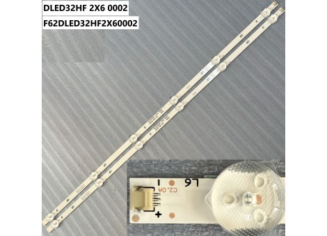 Dijitsu DJTV32 Led bar, DLED32HF 2X6 0002, F62DLED32HF2X60002